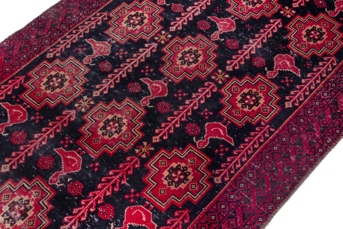 1082, Persian Baluch Area Rug