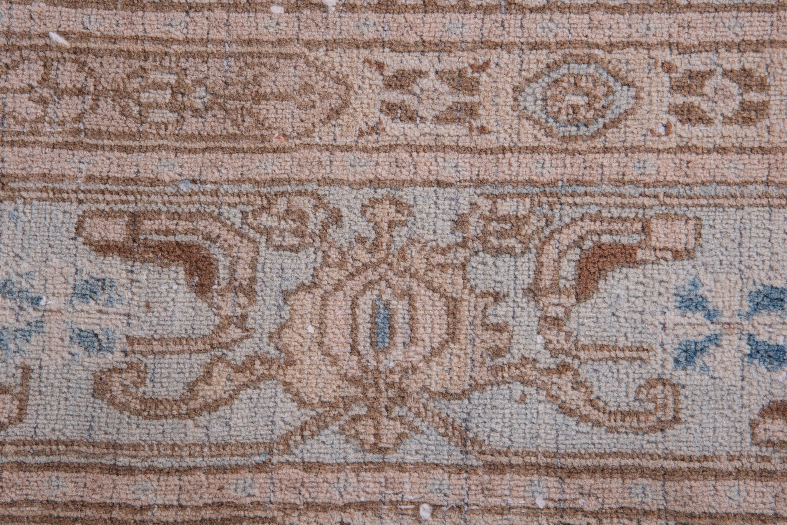 Persian Birjand oversized rug in terracotta and muted pink, view 11 of 17