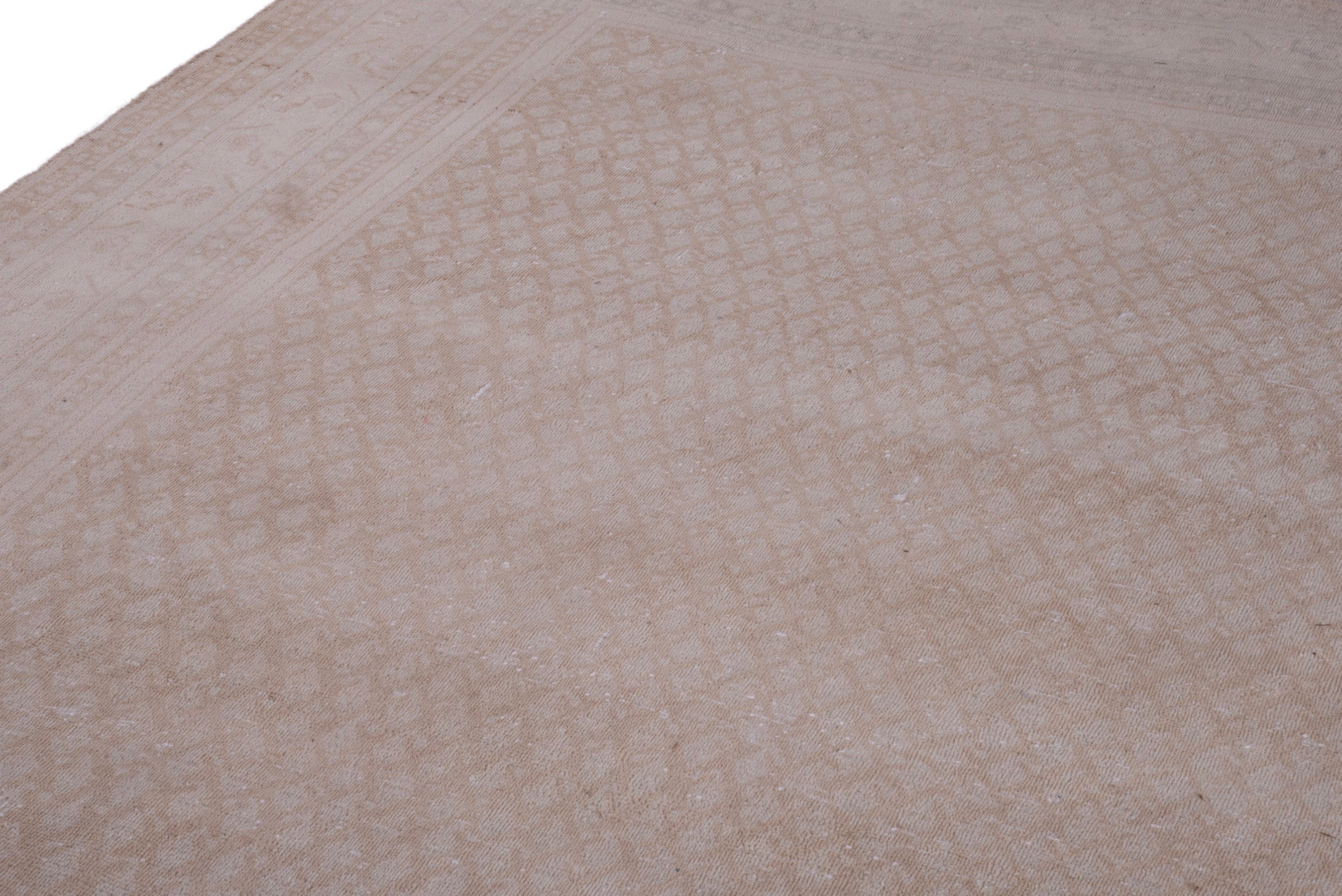 Persian Arak oversized rug in taupe and greige, view 10 of 18