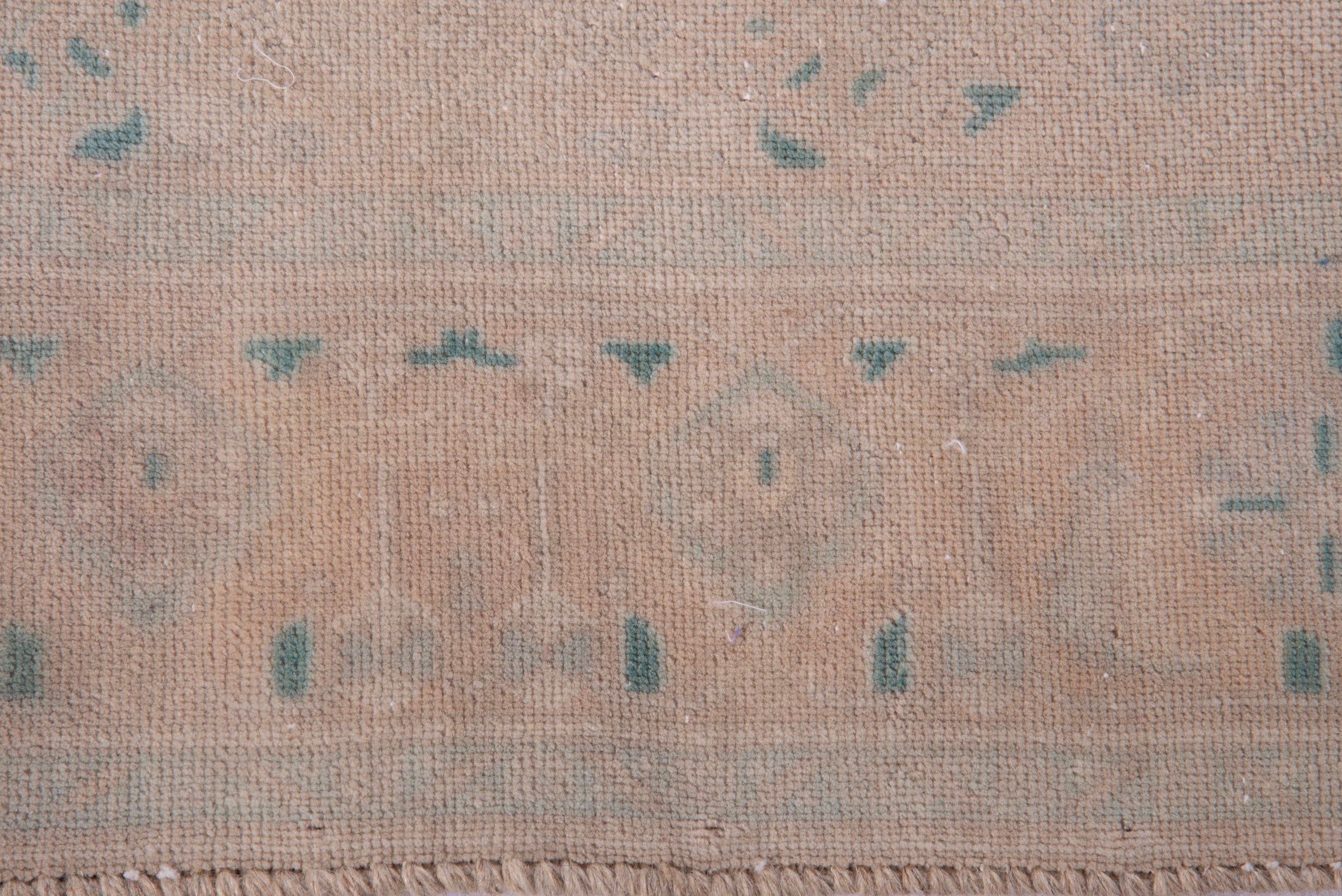 Persian Tabriz accent rug in tan and sage, view 11 of 14