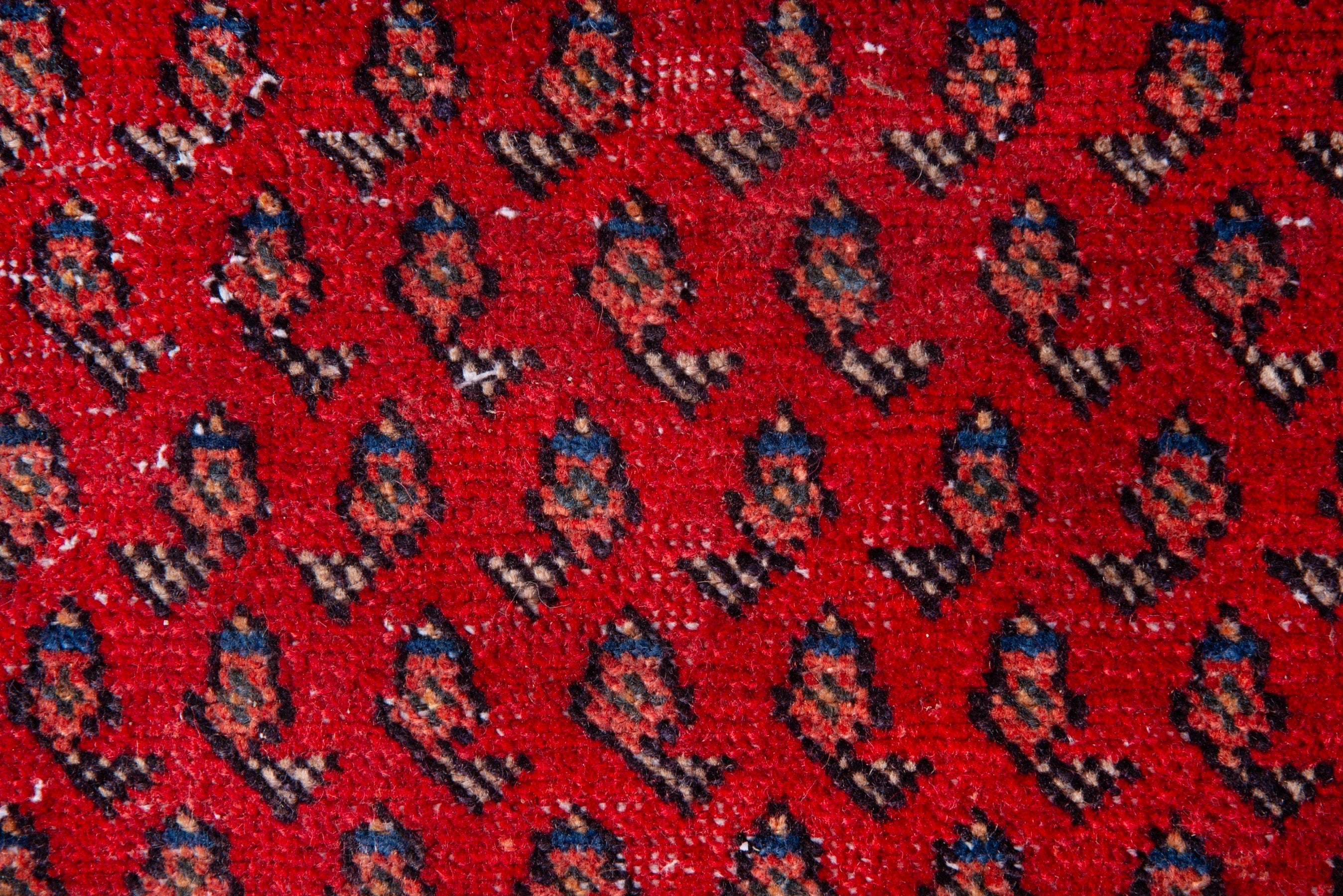 Persian Arak accent rug in deep red and burgundy, view 12 of 16