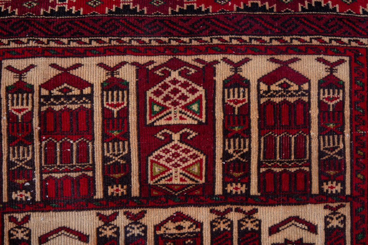 1133, Persian Baluch Area Rug