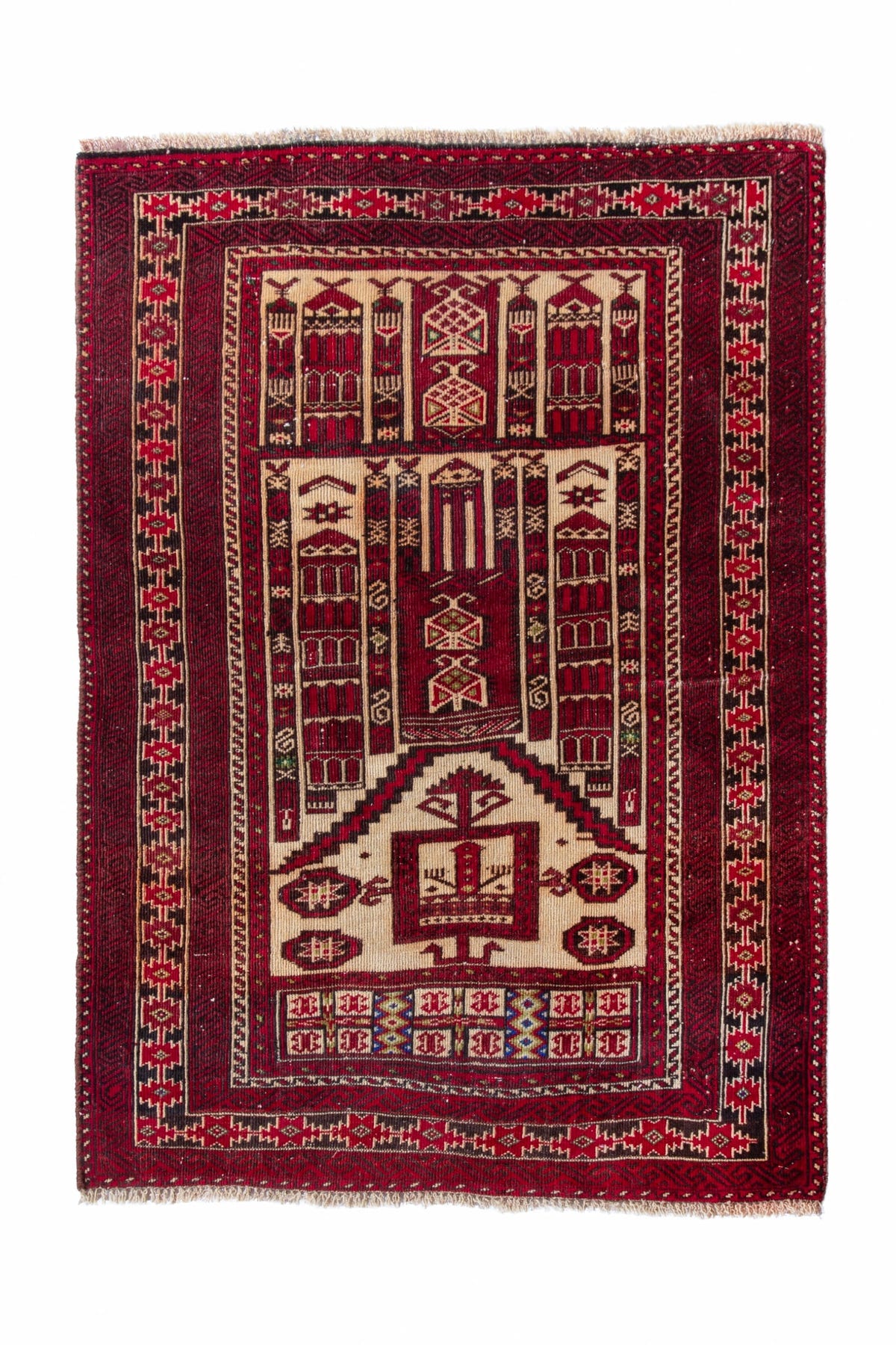 1133, Persian Baluch Area Rug