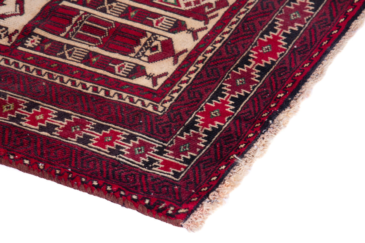 1133, Persian Baluch Area Rug