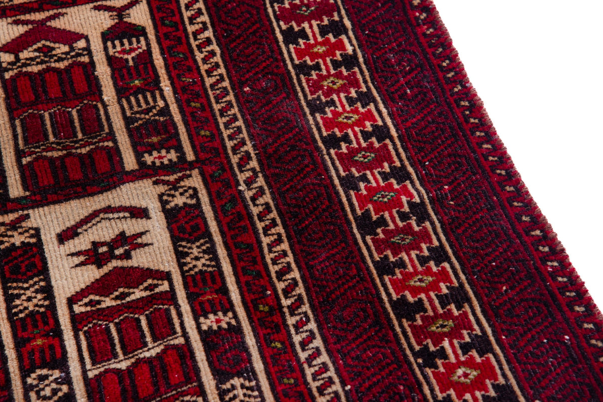 1133, Persian Baluch Area Rug