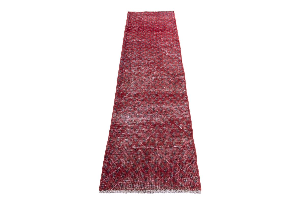 1156, Persian Botteh Runner Rug