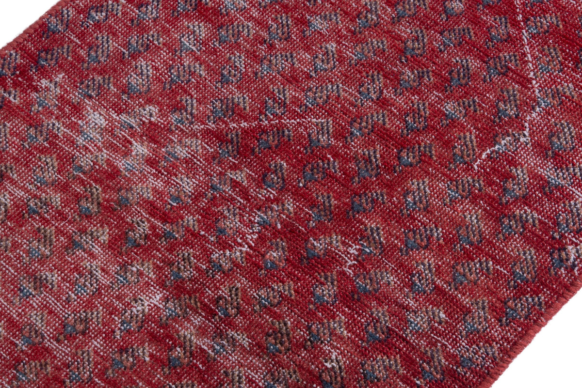 1156, Persian Botteh Runner Rug