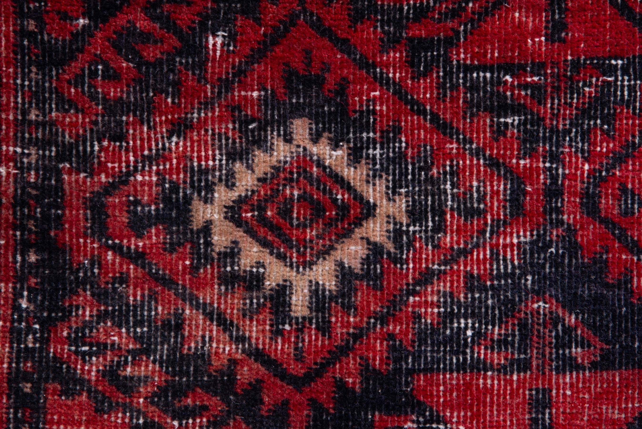Persian Baluch runner rug in deep red and burgundy, view 11 of 18