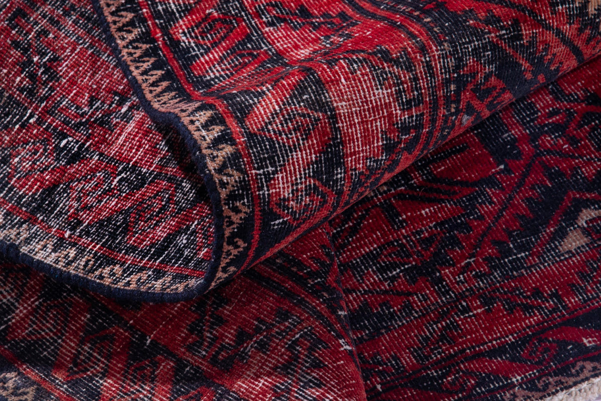 1184, Persian Baluch Runner Rug