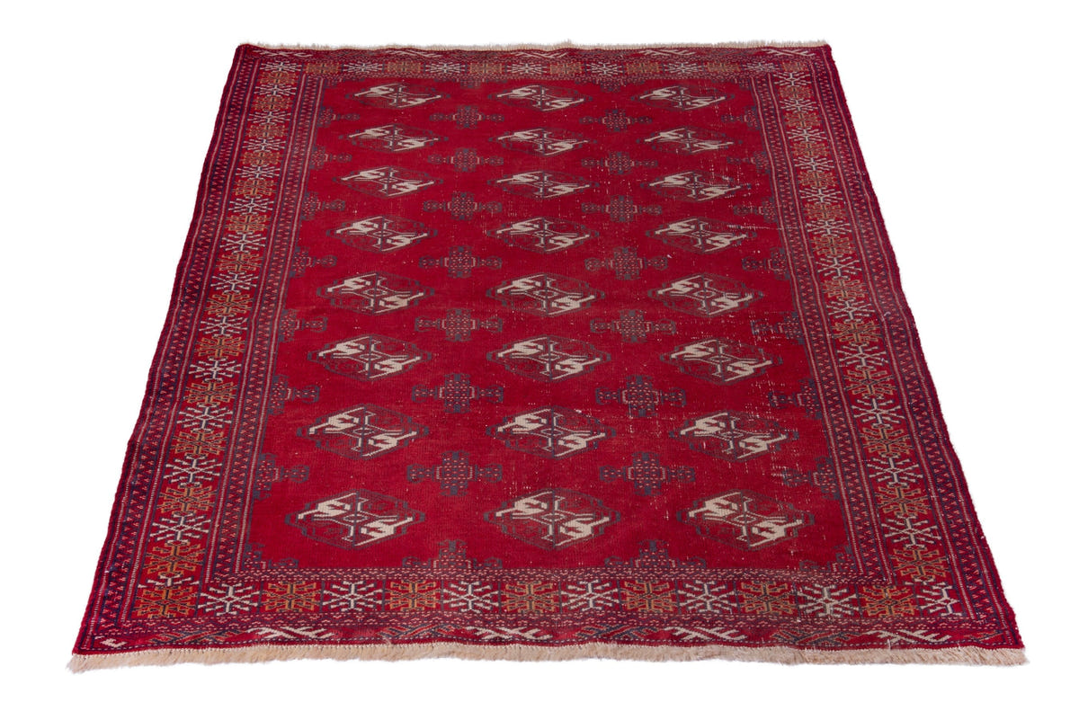 1187, Persian Torkaman Area Rug
