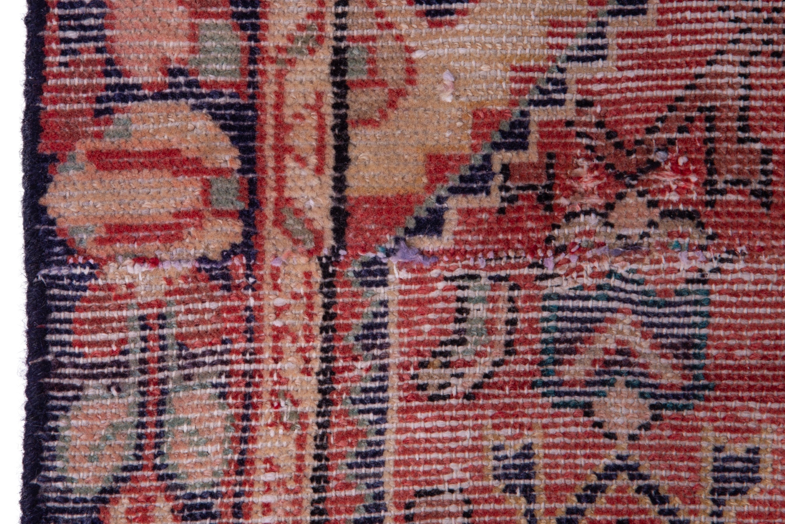 Persian Hamedan runner rug in deep red and burgundy, view 13 of 19