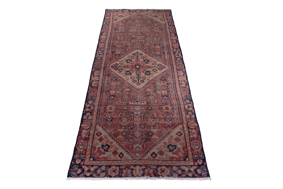 1203, Persian Hamadan Runner Rug