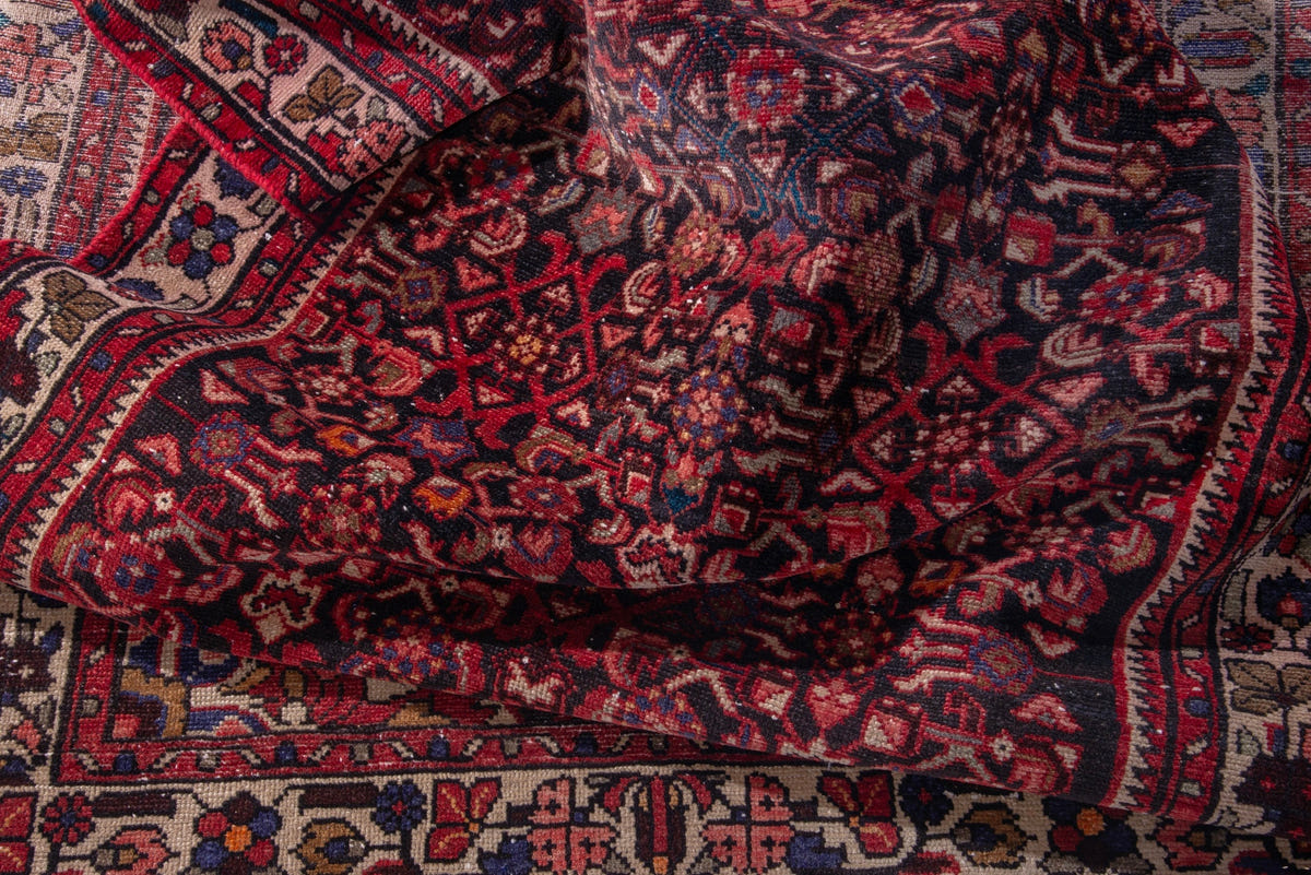 1217, Persian Hamadan Runner Rug