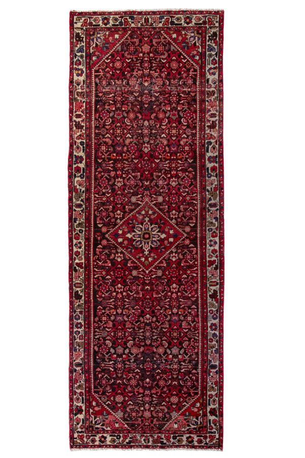 1217, Persian Hamadan Runner Rug