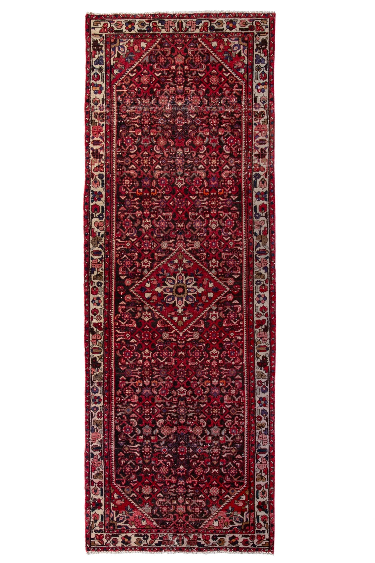 1217, Persian Hamadan Runner Rug