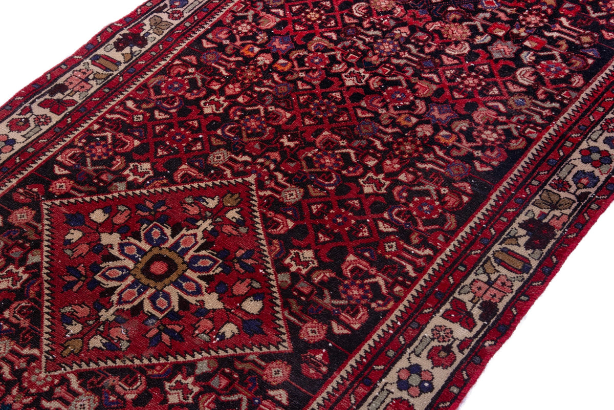 1217, Persian Hamadan Runner Rug