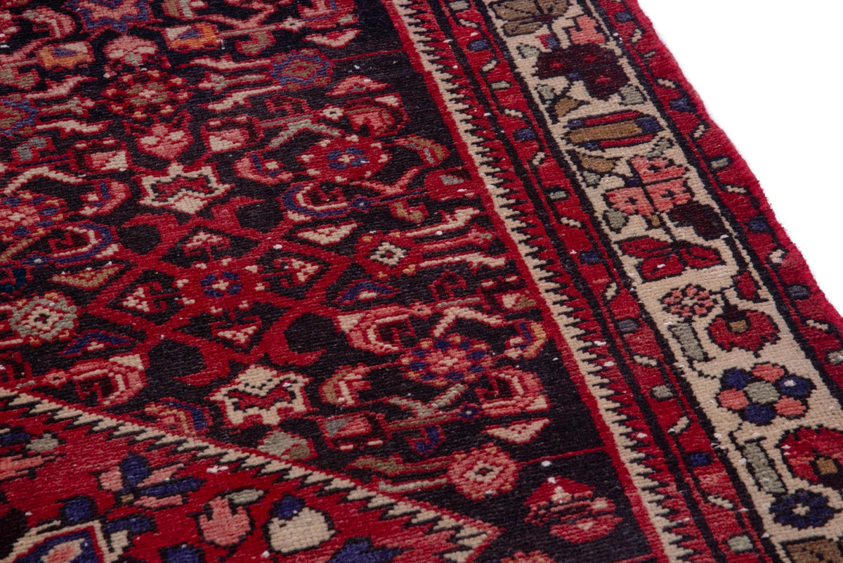 1217, Persian Hamadan Runner Rug