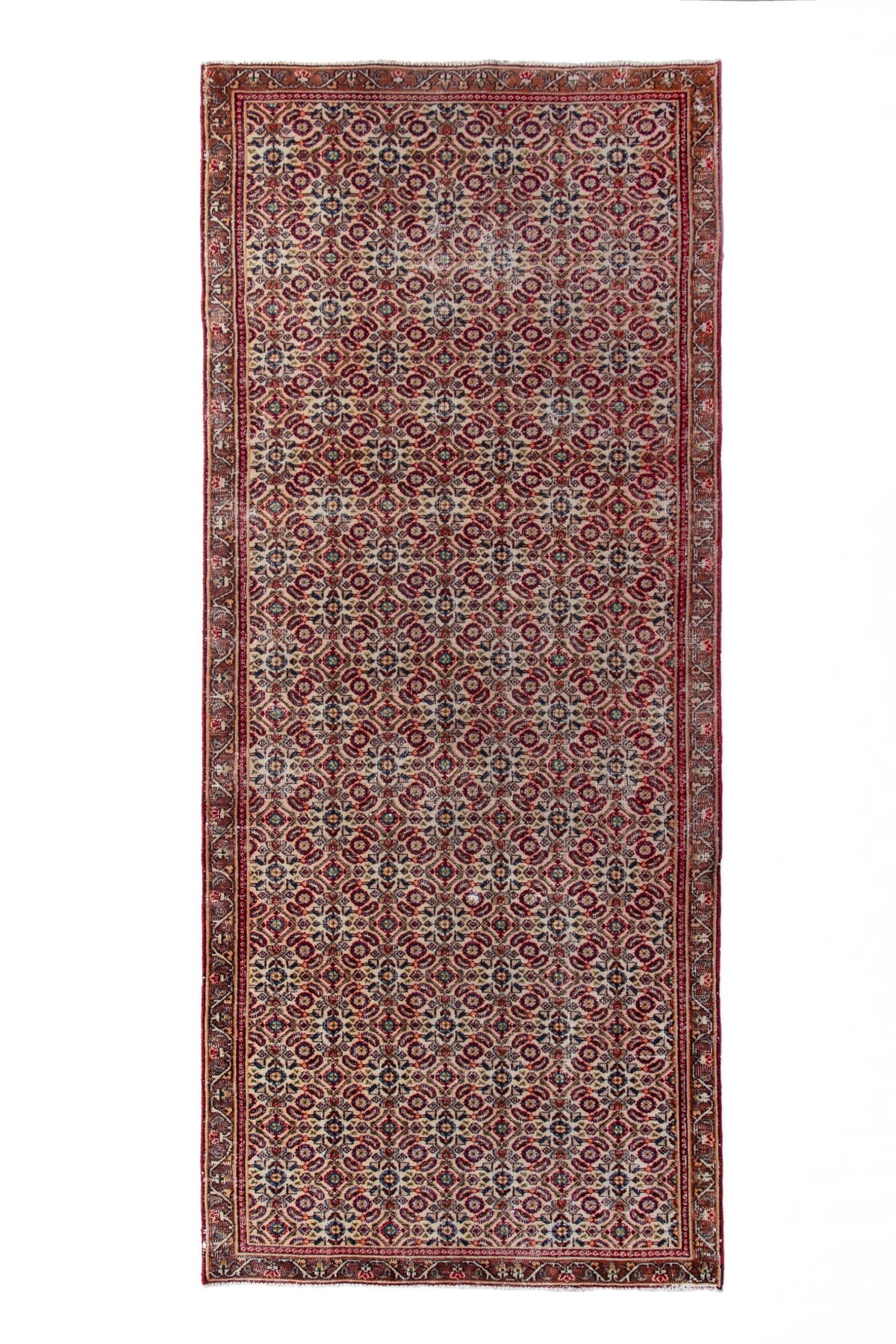 1221, Persian Birjand Runner Rug