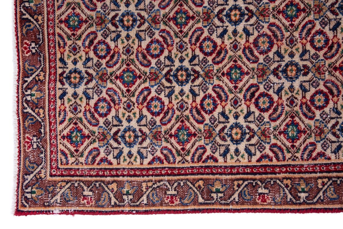 1221, Persian Birjand Runner Rug