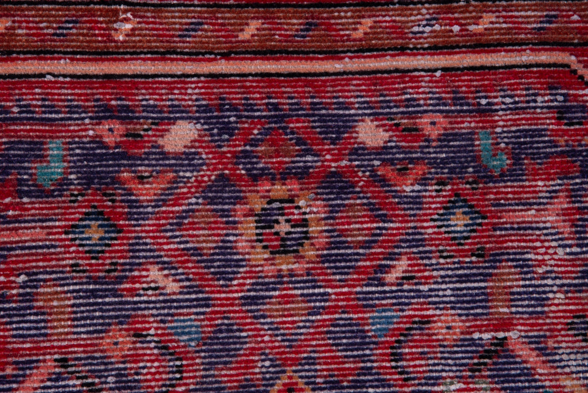 1233, Persian Hamadan Runner Rug