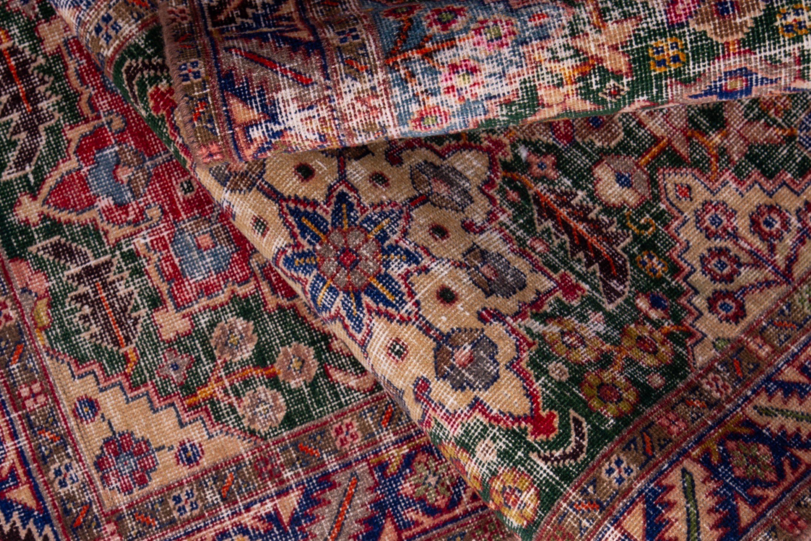 Persian Gharajeh runner rug, view 15 of 16