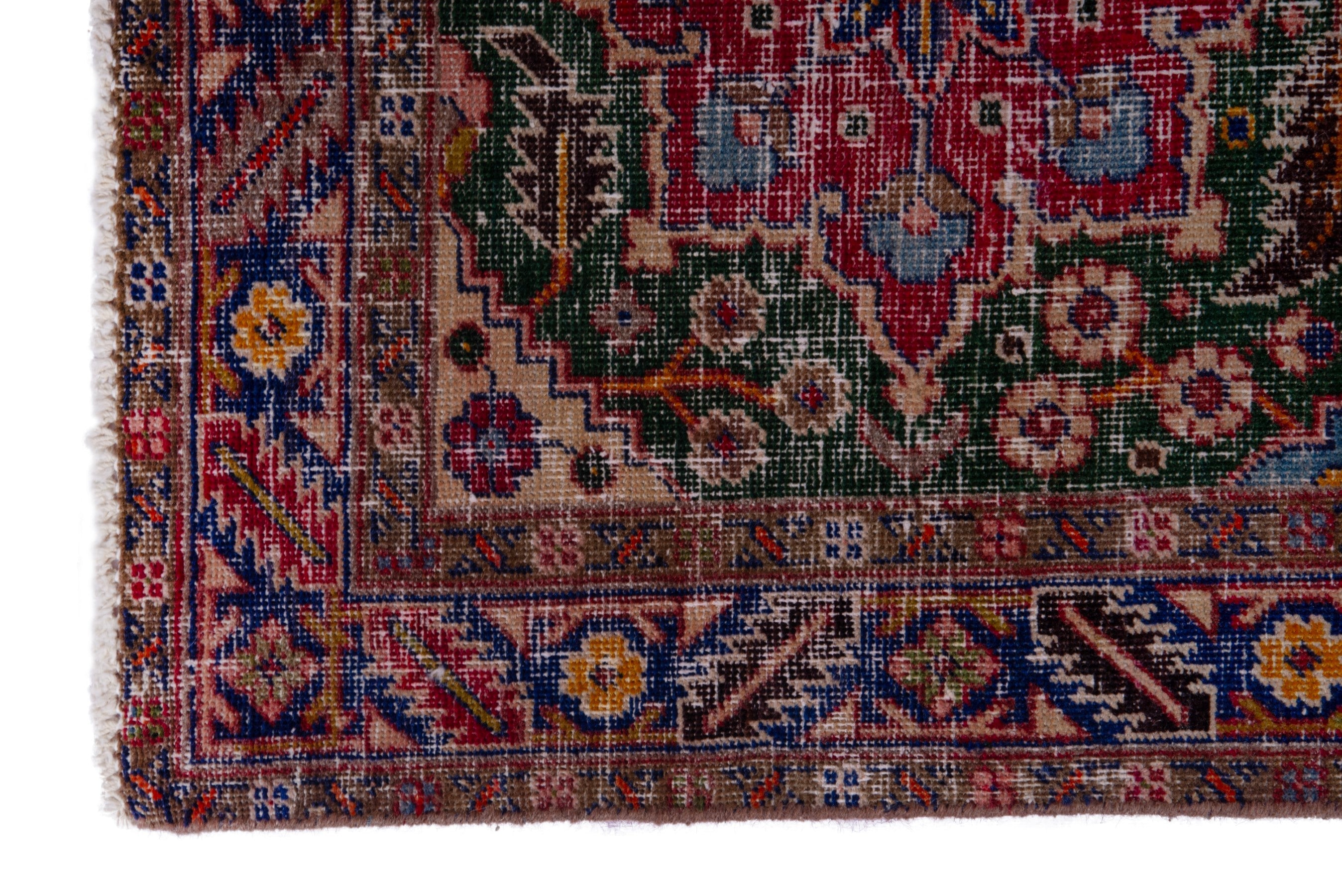 Persian Gharajeh runner rug, view 5 of 16