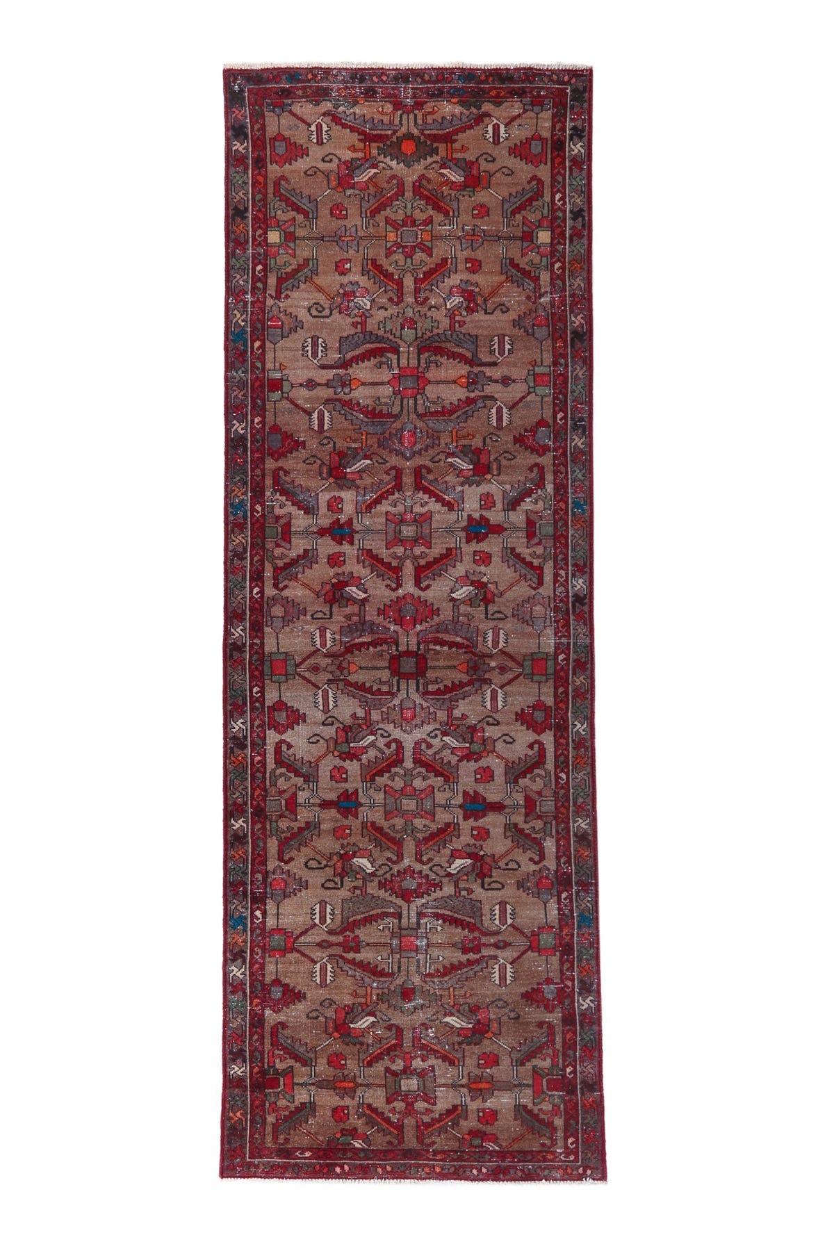 1269, Persian Hamadan Runner Rug