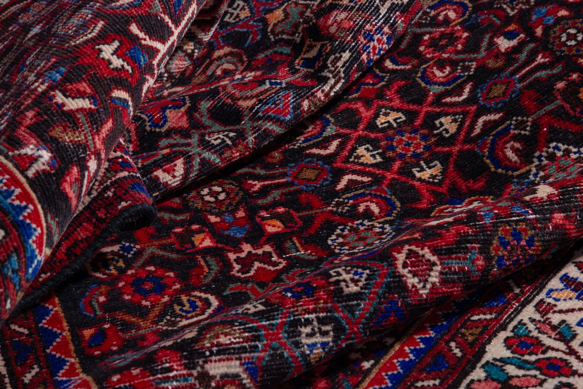 1272, Persian Hamadan Runner Rug