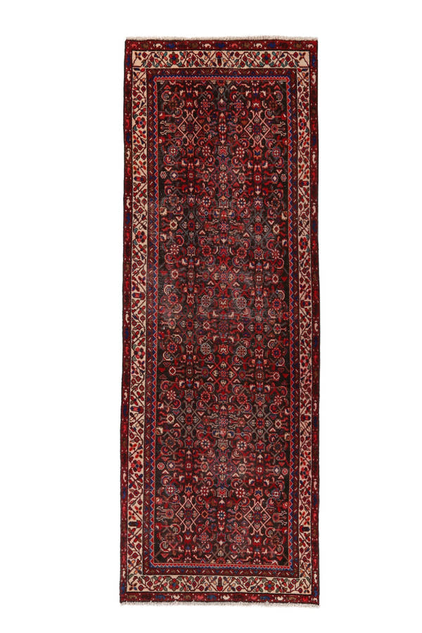 1272, Persian Hamadan Runner Rug