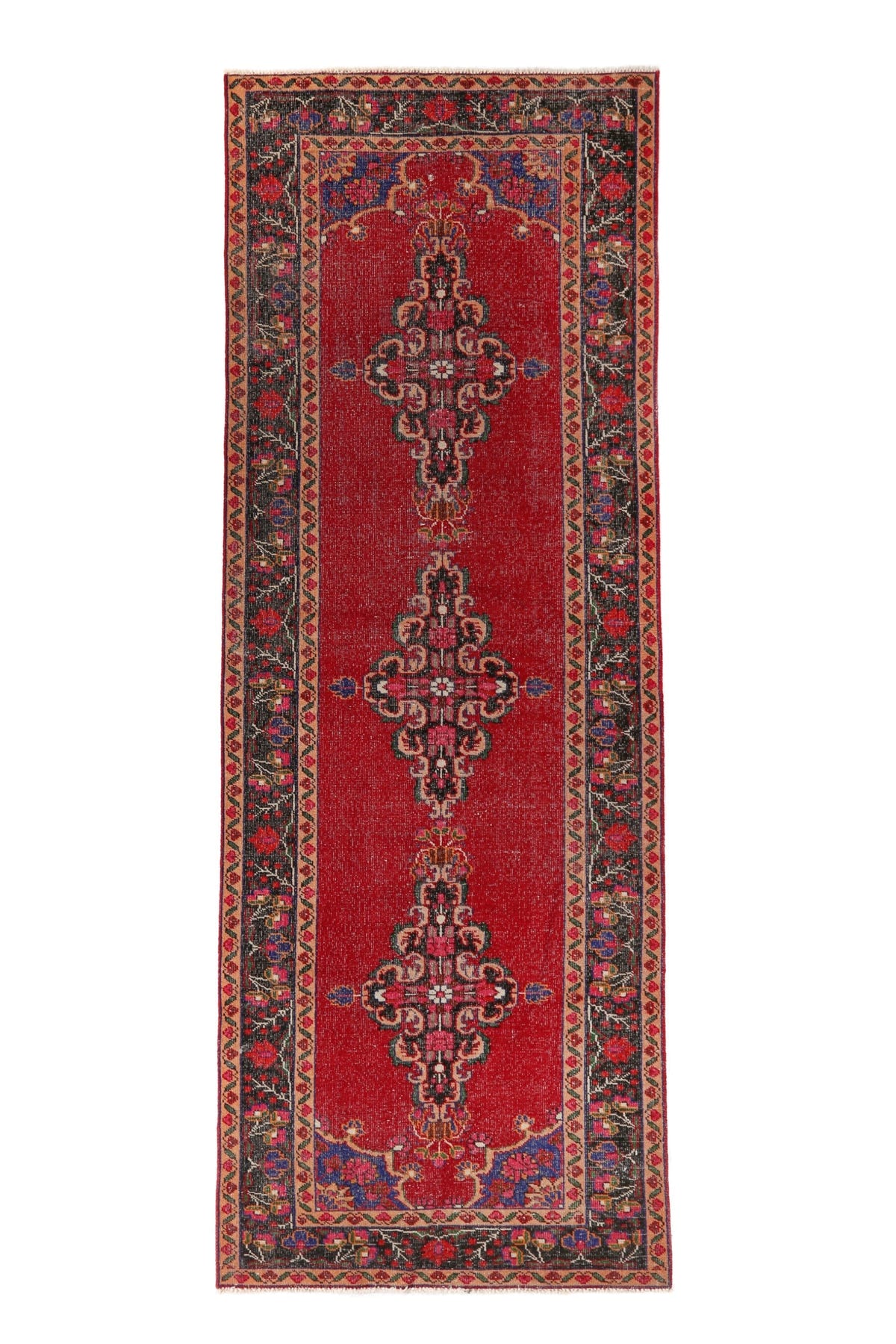 1281, Persian Ferdos Runner Rug
