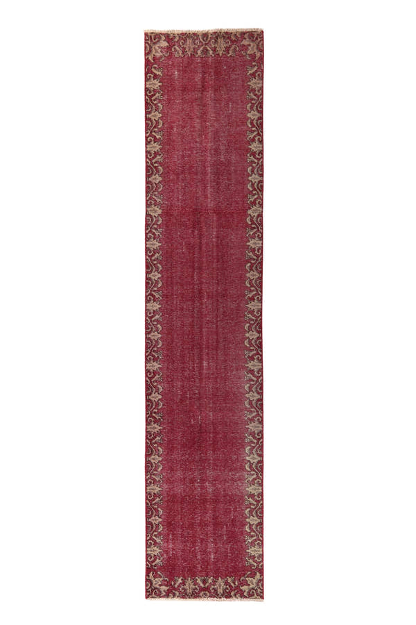 1286, Persian Tabriz Runner Rug