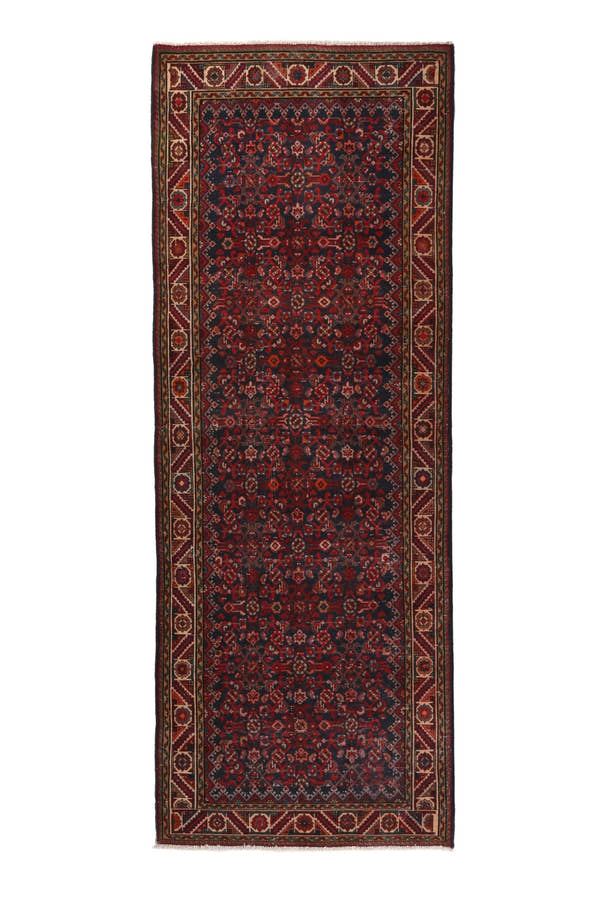 1288, Persian Hamadan Runner Rug