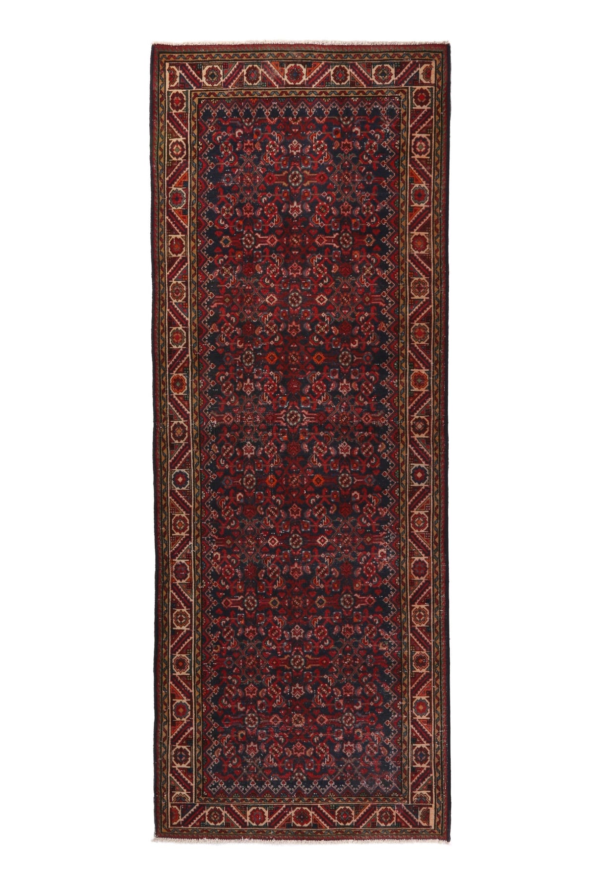 1288, Persian Hamadan Runner Rug