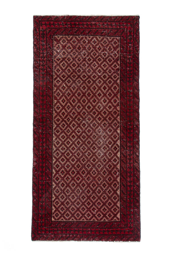1308, Persian Baluch Runner Rug