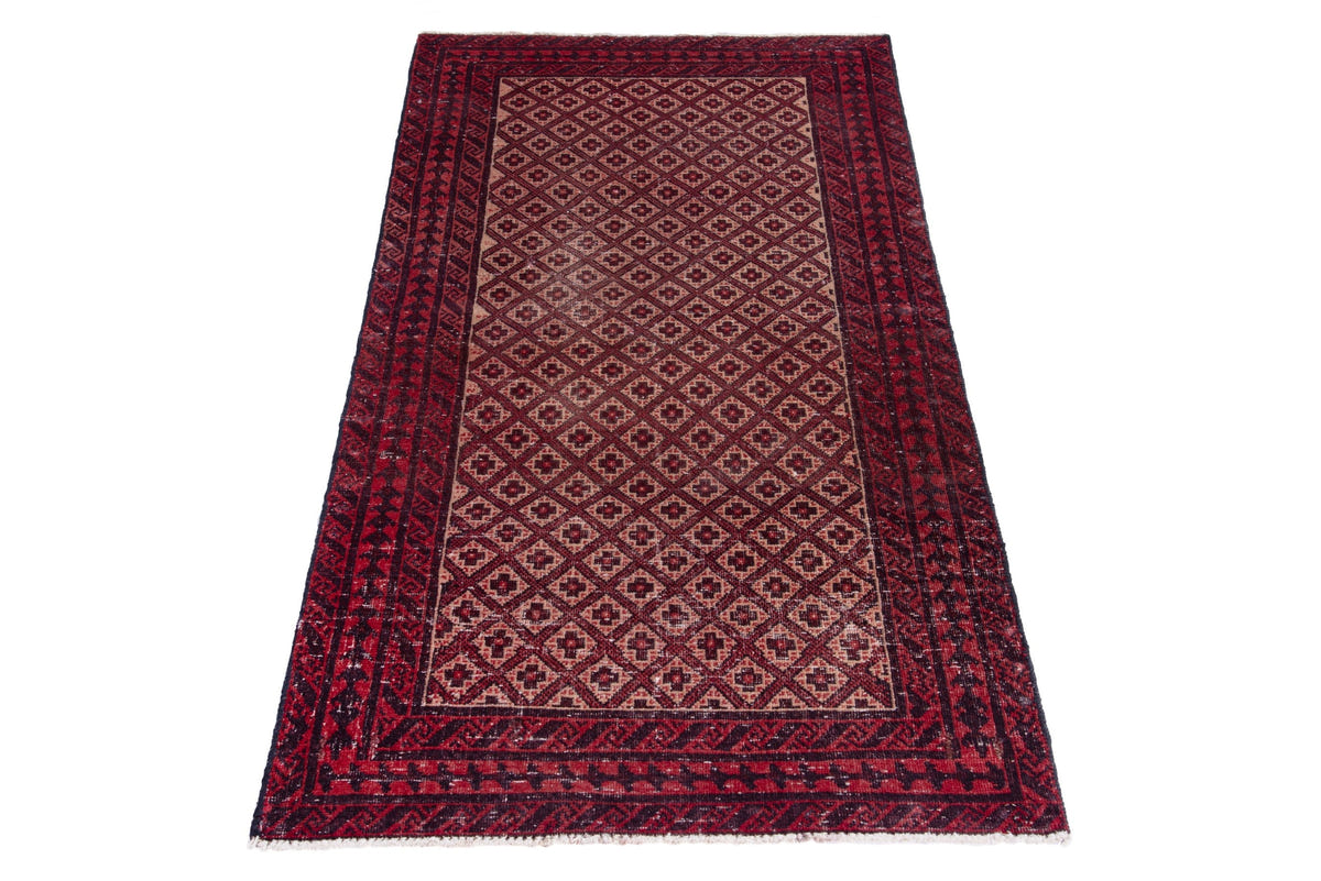 1308, Persian Baluch Runner Rug