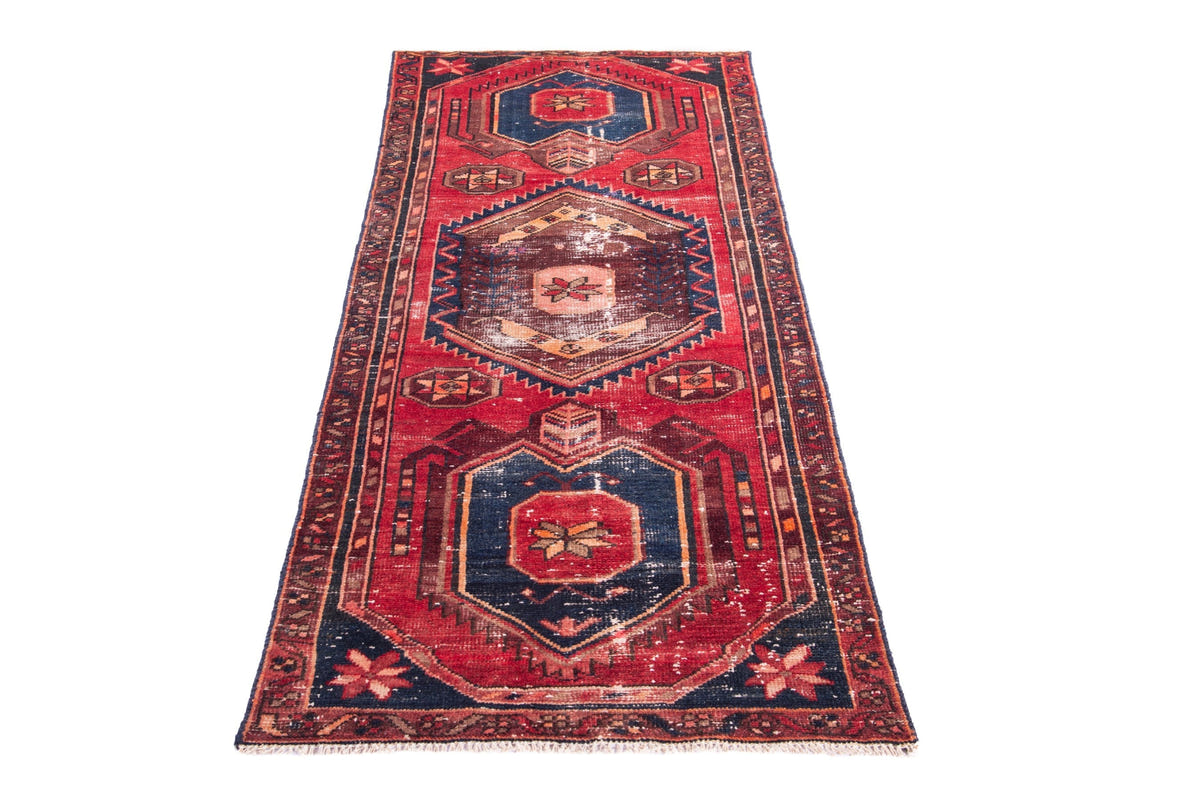 1335, Persian Zanjan Runner Rug