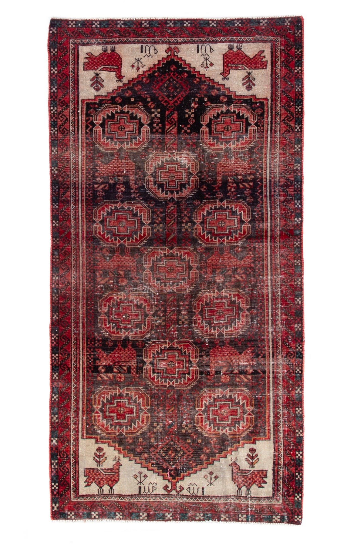 1364, Persian Baluch Area Rug