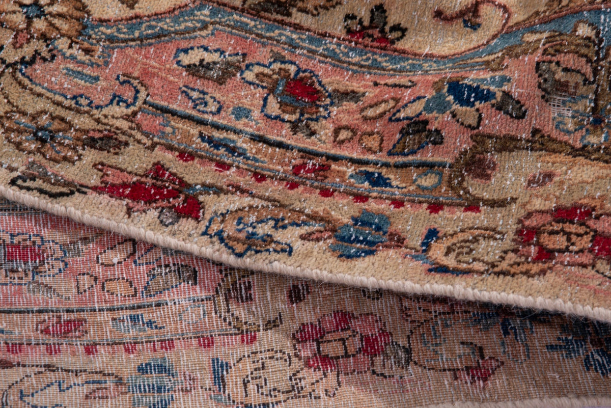 1370, Persian Kerman Runner Rug