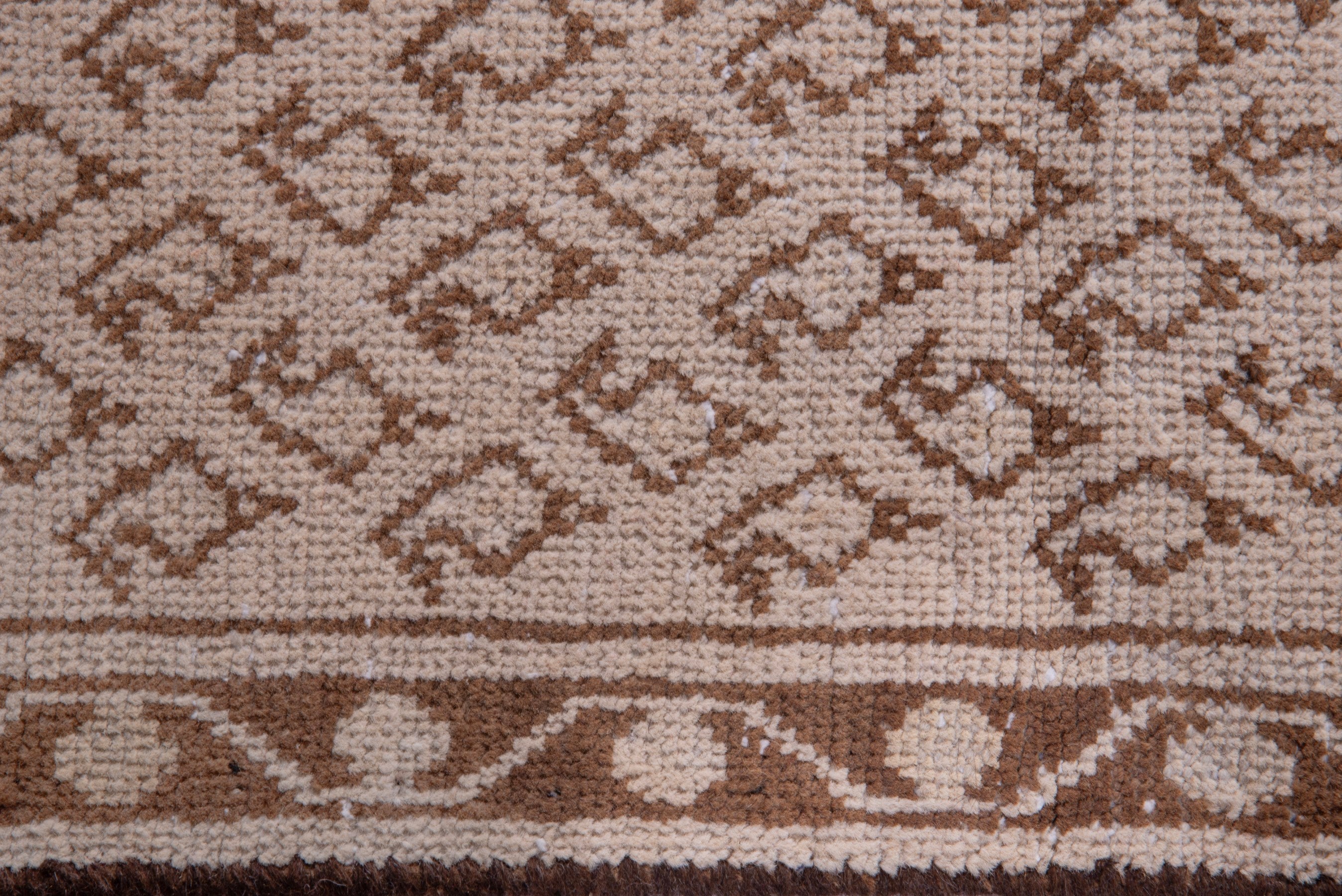 Persian Arak runner rug in taupe and greige, view 10 of 17