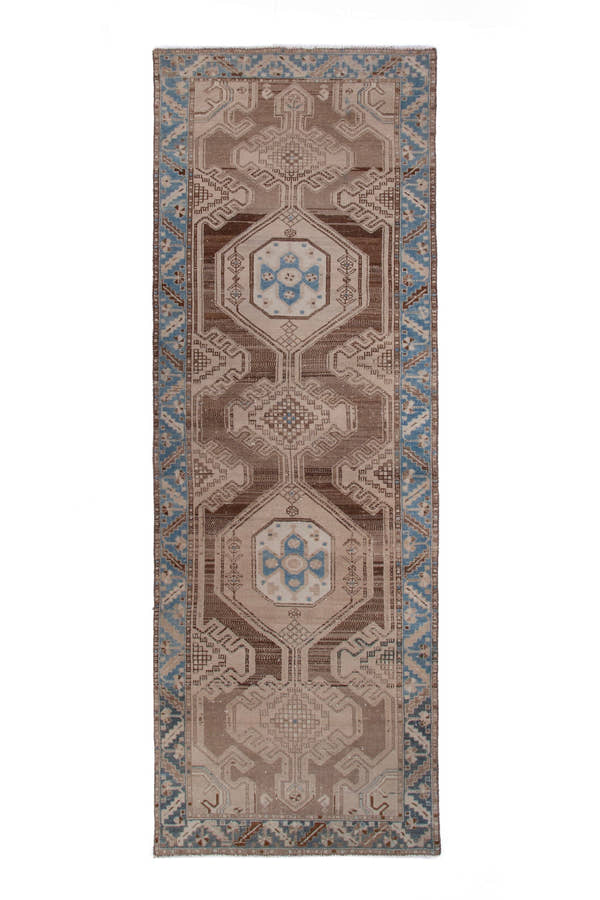 1384, Persian Saveh Runner Rug