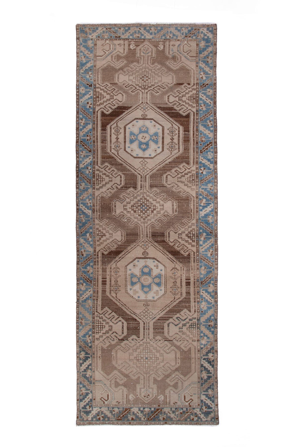 1384, Persian Saveh Runner Rug
