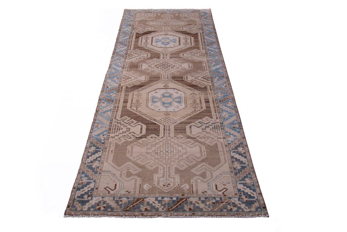 1384, Persian Saveh Runner Rug