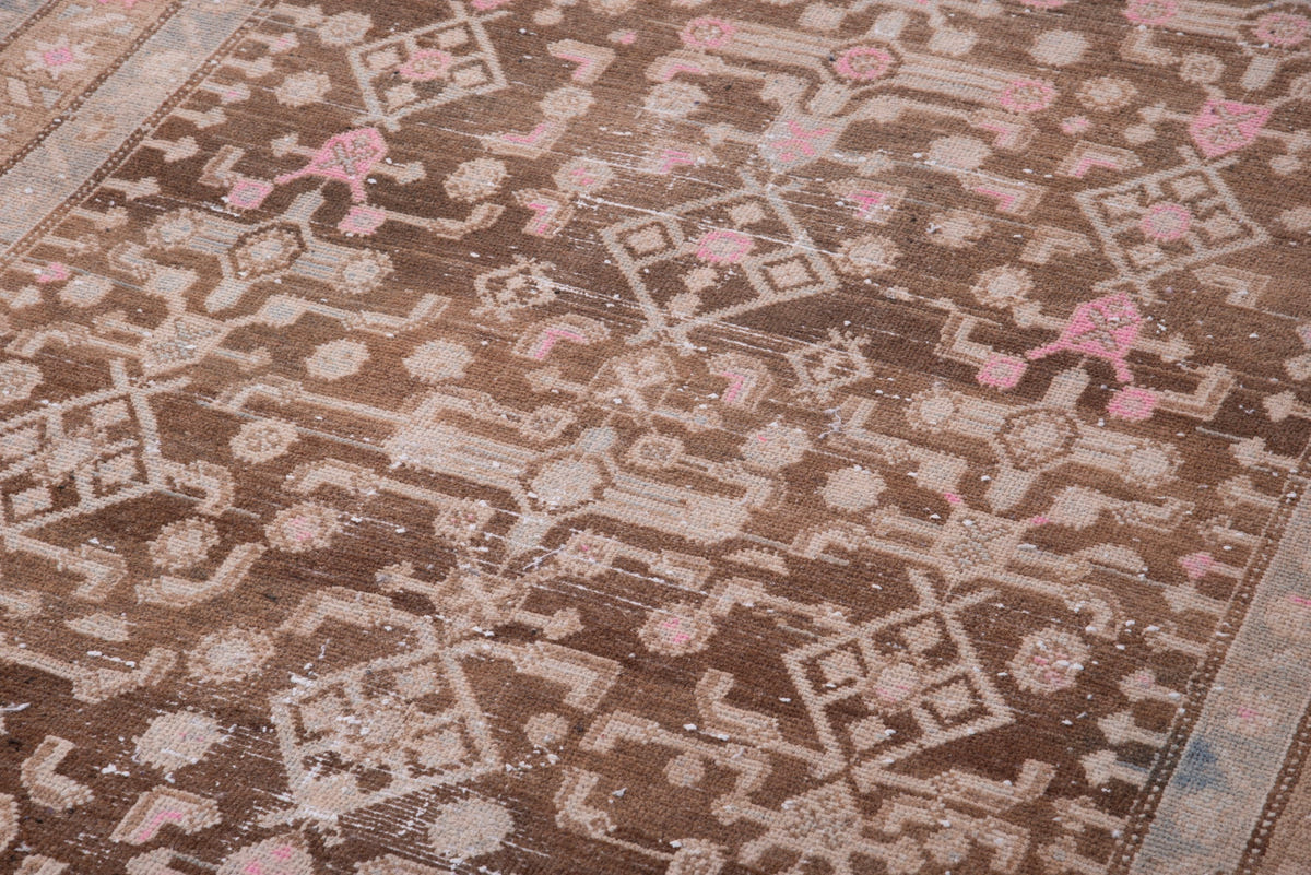 1387, Persian Hamadan Runner Rug