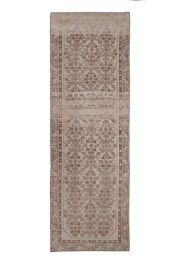 1393, Persian Hamadan Runner Rug