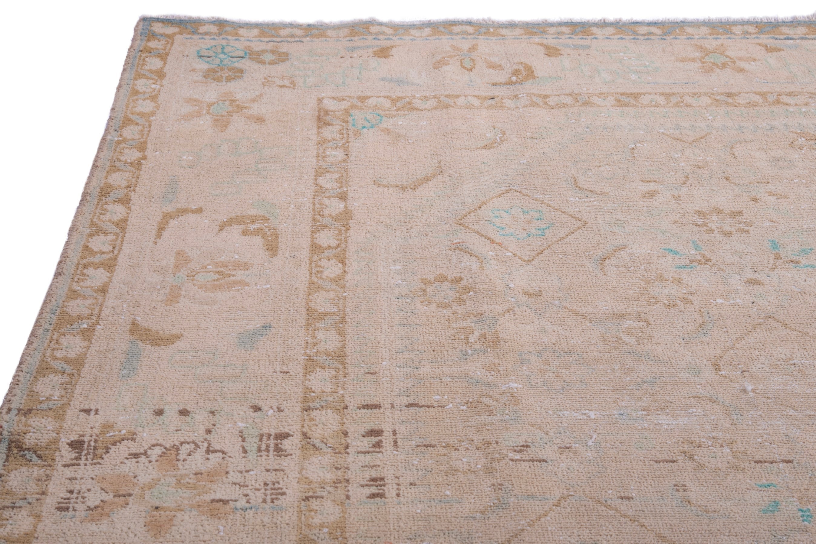 Persian Lilihan area rug in taupe and greige, view 13 of 21