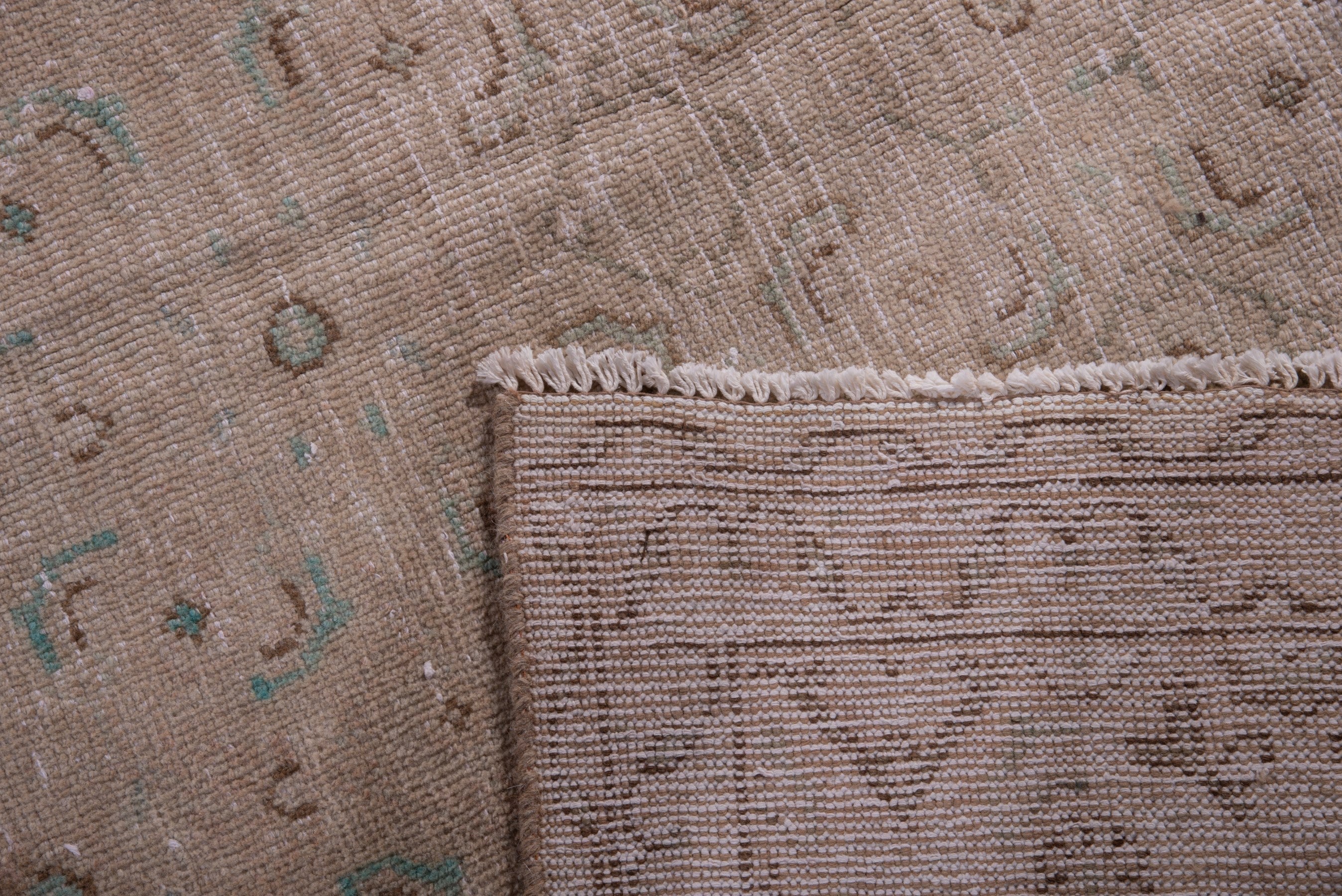 Persian Mahal oversized rug in taupe and greige, view 18 of 18