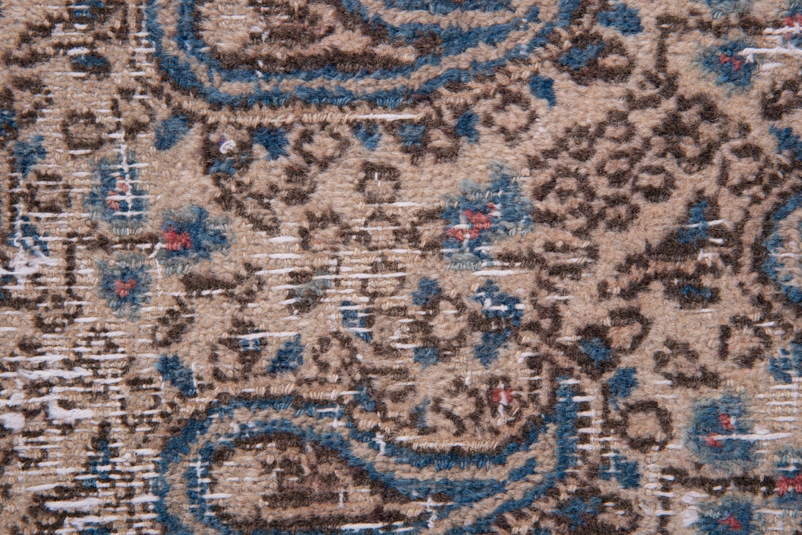 Persian Birjand oversized rug in taupe and greige, view 10 of 17