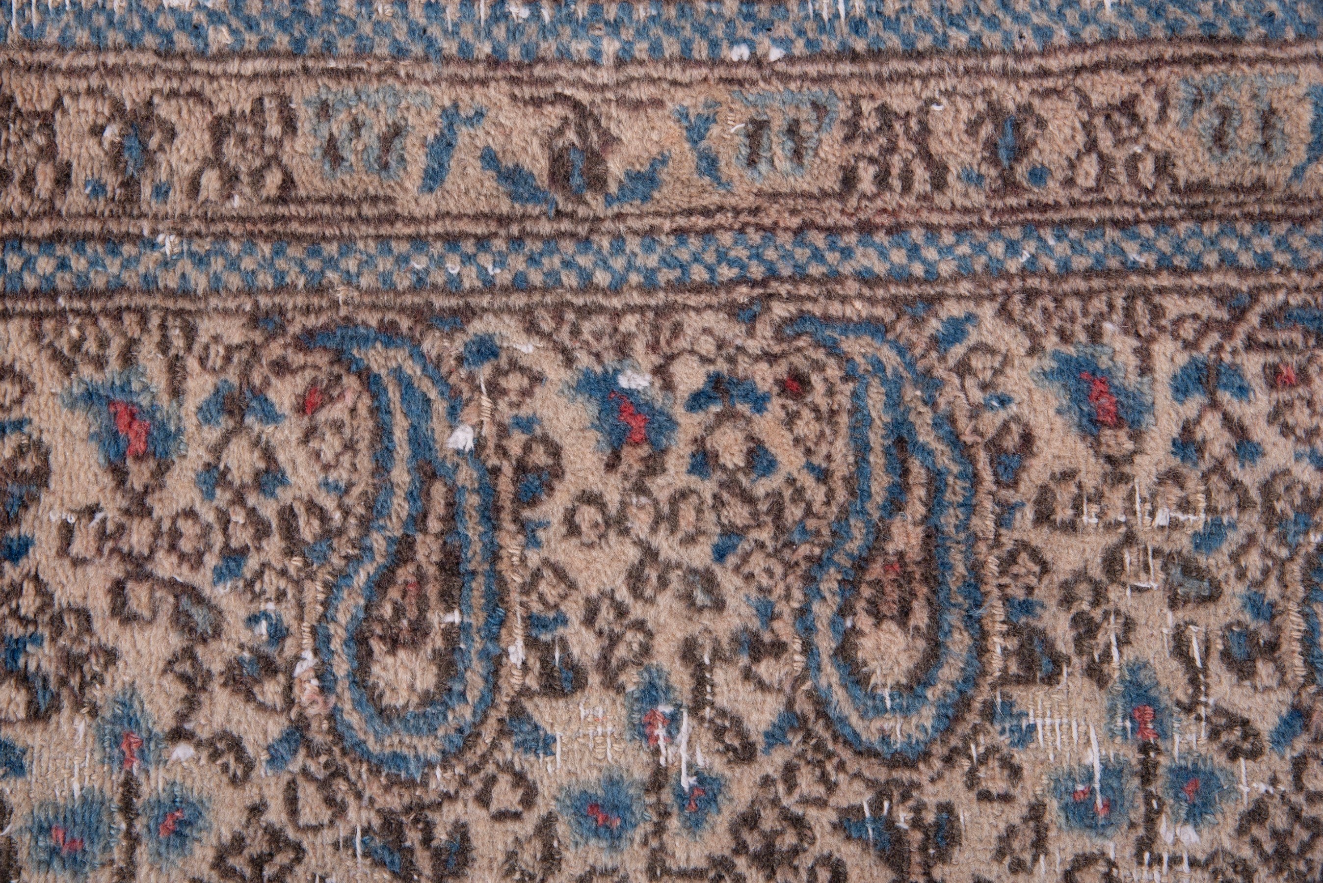 Persian Birjand oversized rug in taupe and greige, view 11 of 17