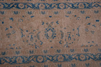 Turkish Anatolian oversized rug in tan and greige, view 4 of 18