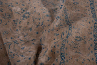 Turkish Anatolian oversized rug in tan and greige, view 8 of 18